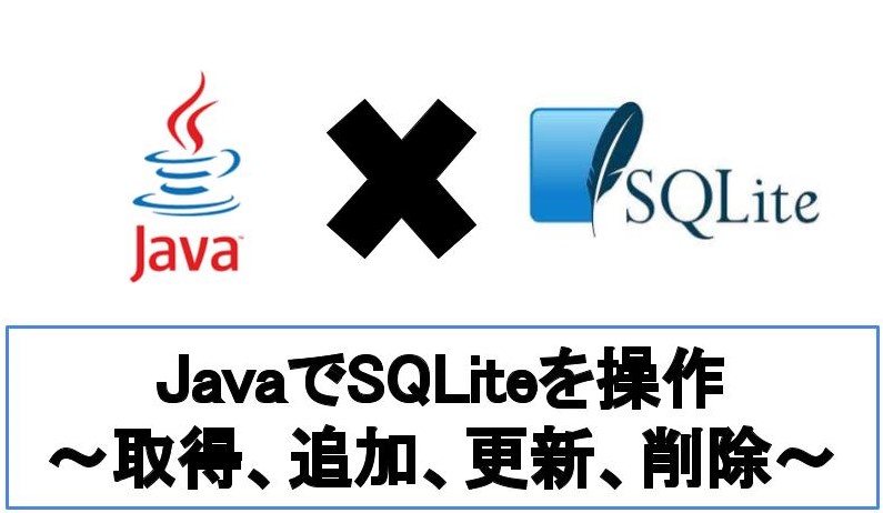 【5分でわかる】JavaでSQLite3にJDBC接続しデータ操作する手順